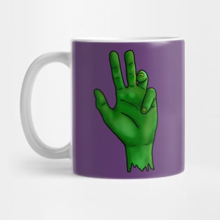 Zombie Hand Mug